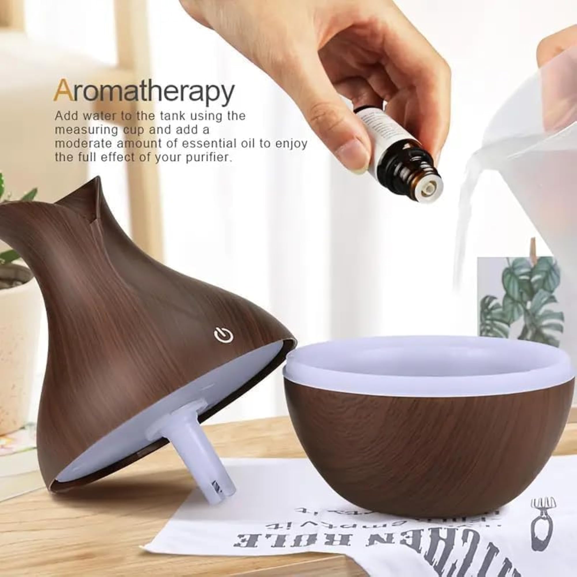 Air Aroma Diffuser for Home, Cool Mist Humidifier